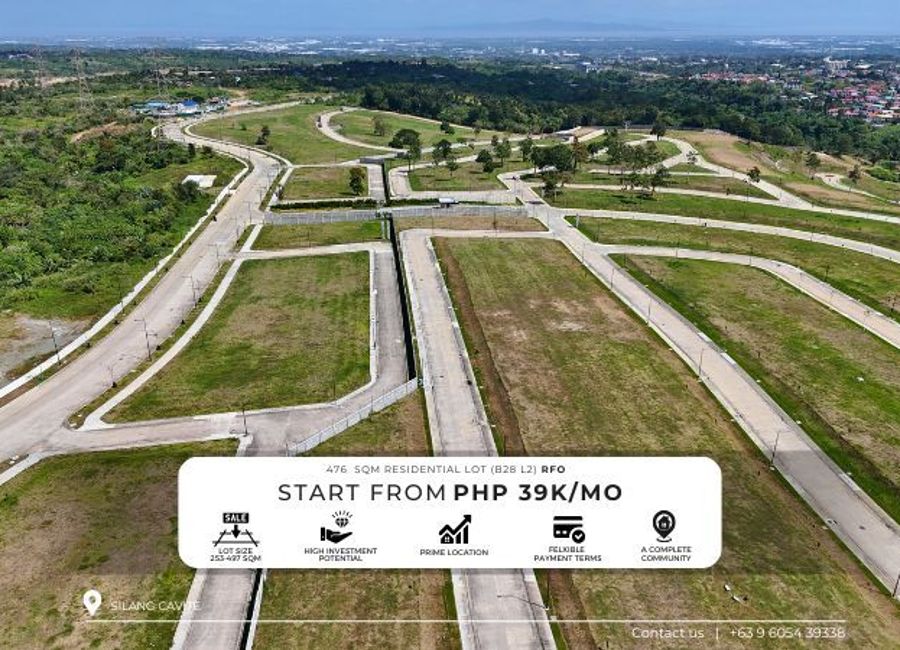 Residential Lots For Sale in Cavite 476 SQM in Silang Cavite Hillside ...