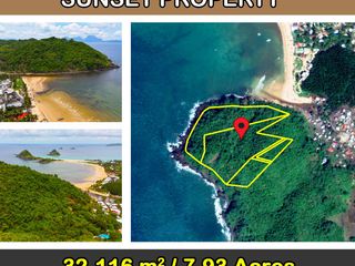 32,116 m2 / 7.94 Acres | Legendary Hilltop Sunset Property at Nacpan