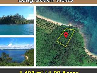 4,403 m2 | Hilltop Seafront Long-Beach Views