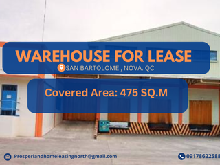 WAREHOUSE FOR LEASE/RENT