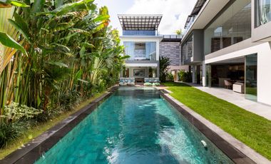 Villa Mewah dengan Rooftop di Canggu, Sewa 27 Tahun