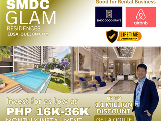 Glam Residences - Glamorous yet Affordable Condominium in Edsa Kamuning in Quezon City