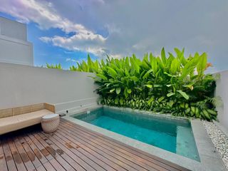 Rumah 2 kamar dengan private pool di Canggu, Bali - Lease 30 tahun atau Sewa Tahunan