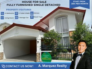 For Sale: Madonna Residences Abigail Model | Single Detached House in San Fernando Pampanga 4 Bedroom with 2 Carport