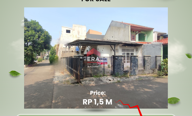 Dijual Tanah Hook di Komplek Alvita Ciputat, dekat Stasiun Jurangmangu dan Mall BXchange