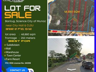 COMMERCIAL LOT FOR SALE ALONG THE HIGHWAY IN MUNOZ, NUEVA ECIJA infront of fuel star