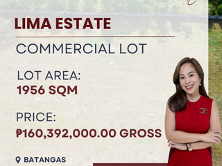 Commercial Lot in Lipa Batangas Lima Estate For Sale