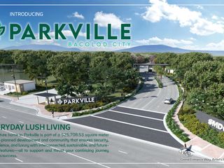 Premium Lot For Sale in Bacolod City, at Parkville by SMDC