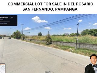 Commercial Lot for Sale In Del Rosario, San Fernando Pampanga
