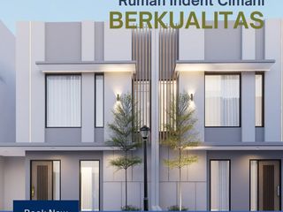 Cipageran asri cimahi dijual rumah 2 lantai 500 jutaan gratis umroh