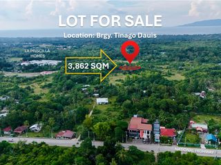 Affordable Lot for Sale in Tinago, Dauis , Bohol near La Priscilla Homes