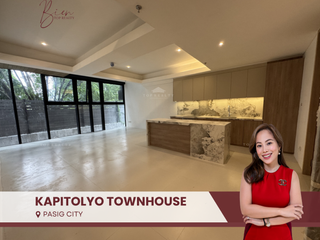 For Sale Good Deal Townhouse: Spacious 4-Bedroom, 4 Story Townhouse with Elevator in Kapitolyo, Pasig City