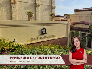 Prime Lot for Sale: Peninsula de Punta Fuego located at Nasugbu, Batangas with View of Sailor's Cove