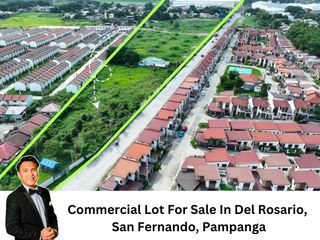 For Sale Commercial Lot In Del Rosario, San Fernando, Pampanga Near Angeles
