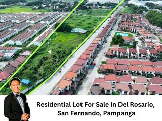 Residential Lot For Sale In Del Rosario, San Fernando, Pampanga