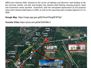 RR356 - Commercial Lot in Cabadbaran City for Sale and Rent