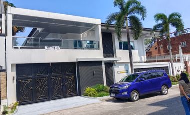 Executive Semi-furnished Mansion for Sale, Multinational Village, Paranaque, 7 carpark with swimming pool