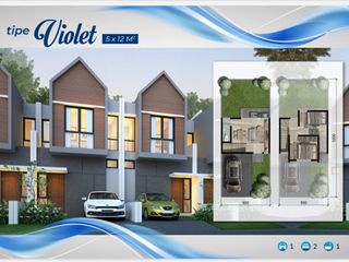 Rumah Primary 2 Lantai Manyar Riverside Type Violet Manyar Gresik