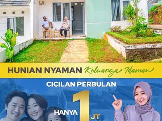 promo awal taun rumah subsidi siap huni bandung timur DP 1 JUTA ALL IN