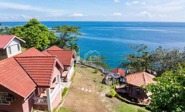 FOR SALE | Seafront Titled Property with 4 Villas and One Main House at Tabogon, Cebu – 1,949 SQM