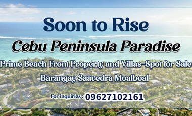 Subdivided Lot for Sale in Moalboal, Cebu