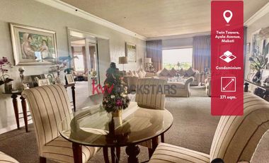 FOR SALE: Spacious 2-Bedroom Unit Originally 3BR at Twin Towers, Ayala Avenue, Makati