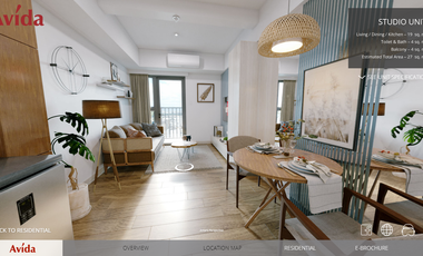 STUDIO UNIT FOR SALE | Preselling Property along Roxas Blvrd., Pasay