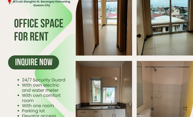 OFFICE SPACE FOR LEASE - UNIT 4M IN KAMUNING QUEZON CITY