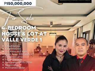 FOR SALE: Charming 4-Bedroom Home in Valle Verde 1, Pasig City Near Estancia Mall and Ayala 30th