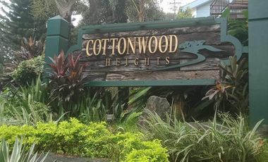 LOT FOR SALE IN COTTONWOOD HEIGHTS ANTIPOLO