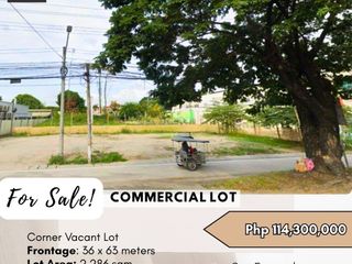 FOR SALE Commercial Lot located at San Fernando, Pampanga