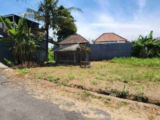 Plot of Land with Rice Field View, Affordable Price in Pering, Gianyar near Denpasar