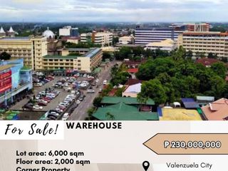 For Sale: Warehouse located at Valenzuela City