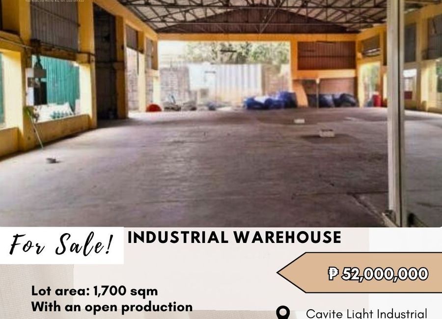 For Sale: Industrial Warehouse located at Cavite Light Industrial Park ...