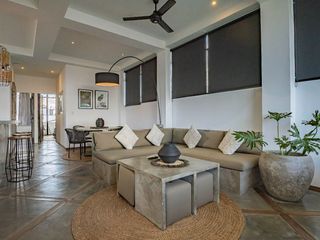 Apartemen dua kamar 400 meter dari pantai Canggu