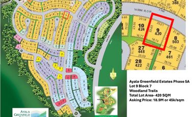 Premium Lot for Sale – Ayala Greenfield Estates Phase 5A