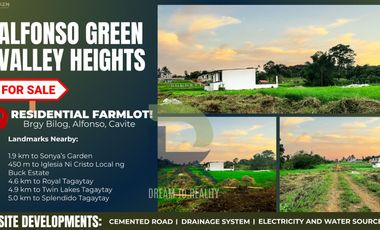 Small Residential Farm Lot for Sale - Near Tagaytay City - Alfonso Cavite