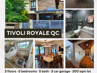 5 Bedroom House in Tivoli Royale, Quezon City for Sale