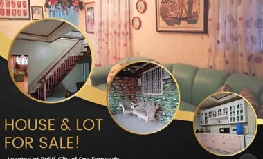 EH-1021: ! For Sale ! 292 Sqm Residential House and Lot located at Baliti, City of San Fernando, Pampanga