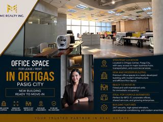 Office Space for Lease Rent 200 sqm Ready to Move-in Ortigas Pasig City