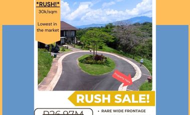 Rush Sale! Anvaya Woodridge Hills Lot - Rare Wide Frontage