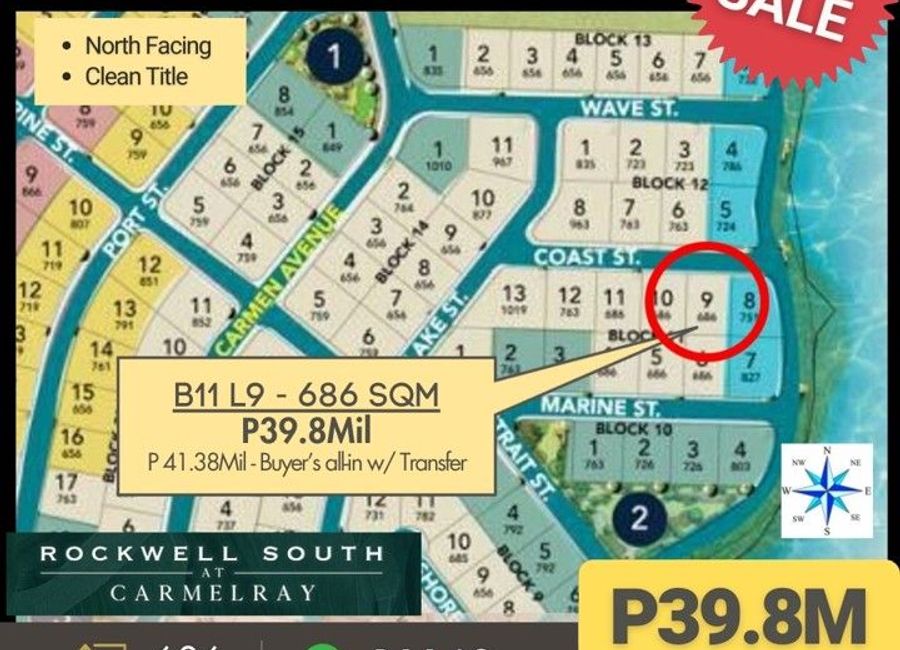 Rockwell Carmelray Drive, Rockwell South at Carmelray, Canlubang, Calamba, Laguna