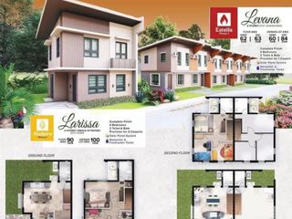 3 BR Townhouse Model at Paseo de Lipa-LEVANA MODEL