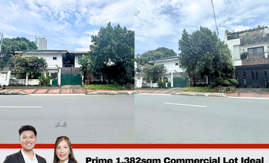1,382sqm Residential/Commercial Lot Ideal Building Establishment FOR SALE in QC