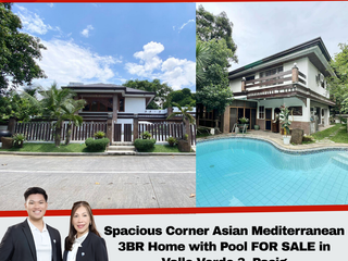 Spacious 3BR House with Pool & 6-Car Garage FOR SALE in Valle Verde 3, Pasig