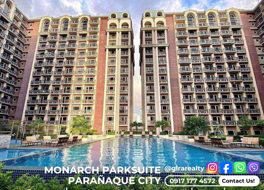 📌 STUDIO CONDOMINIUM FOR SALE — MONARCH PARKSUITES (PASAY CITY ...