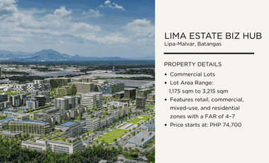 PRE-SELLING: Lima Estate Commercial Lot By Aboitiz Land InfraCapital