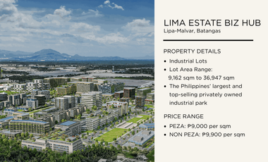 PRE-SELLING: Lima Estate Industrial Lot By Aboitiz Land InfraCapital