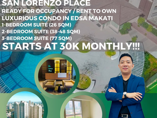 Condo in Makati 1 bedroom unit RFO For Sale in San Lorenzo Place near Airport Ayala Greenbelt