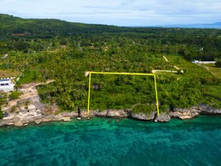 Beach Lot For Sale with Stunning Rock Formation - Camotes island, Cebu
